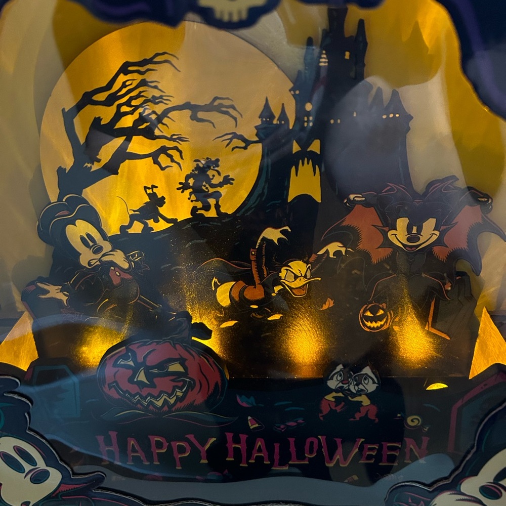2023 Disneyland Light Up Halloween Decor